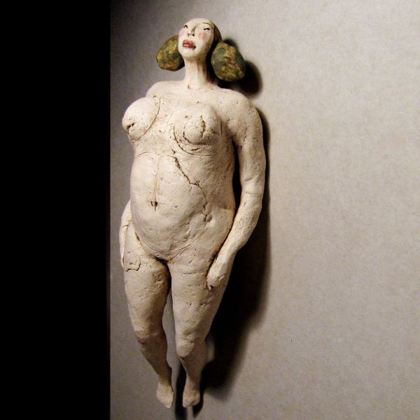Marie, Hanging Woman, 33 cm tall