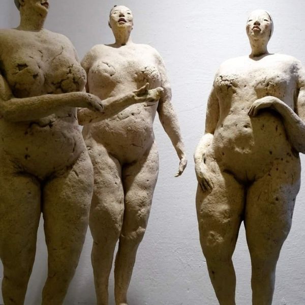 Nude, Three Graces, 30- 33 cm tall