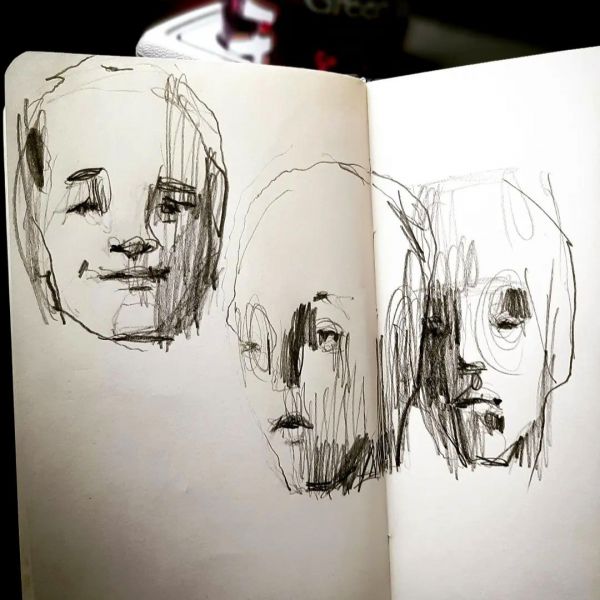 Heads, Faces II
